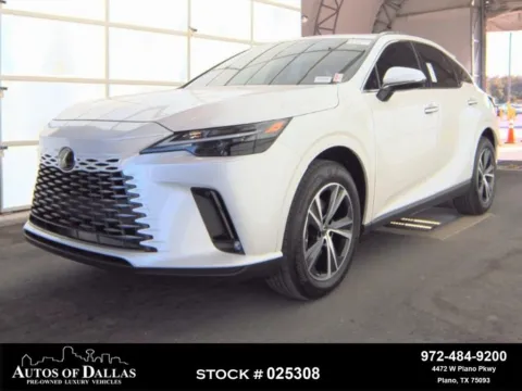 White 2025 Lexus RX 350 Premium NAV,CAM,SUNROOF,CLMT STS,BLIND SPOT for sale in Plano, TX