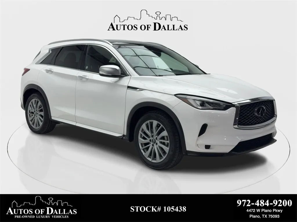 2024 INFINITI QX50 LUXE CAM,PANO,HTD STS,BLIND SPOT,19" WLS for sale in Plano, TX