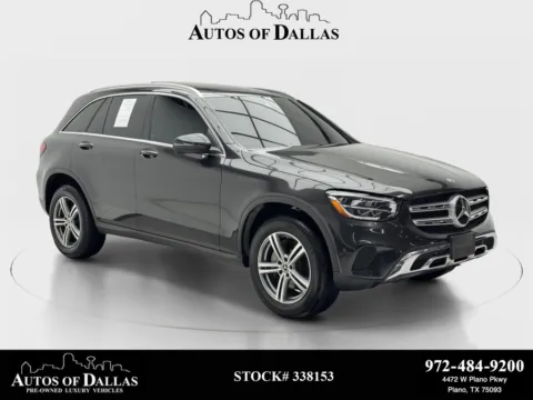 Black 2022 Mercedes-Benz GLC 300 NAV,CAM,PANO,HTD STS,BLIND SPOT for sale in Plano, TX