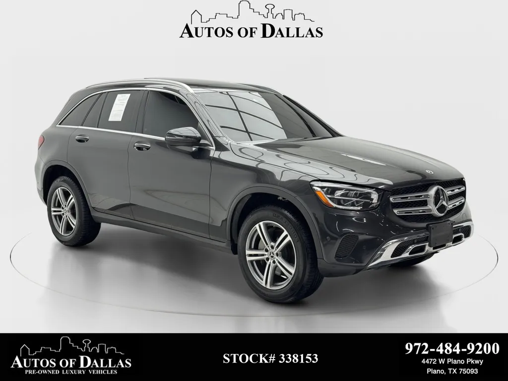 Black 2022 Mercedes-Benz GLC 300 NAV,CAM,PANO,HTD STS,BLIND SPOT for sale in Plano, TX