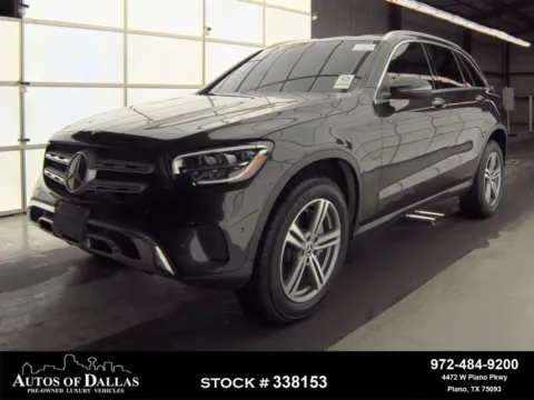Black 2022 Mercedes-Benz GLC 300 NAV,CAM,PANO,HTD STS,BLIND SPOT for sale in Plano, TX