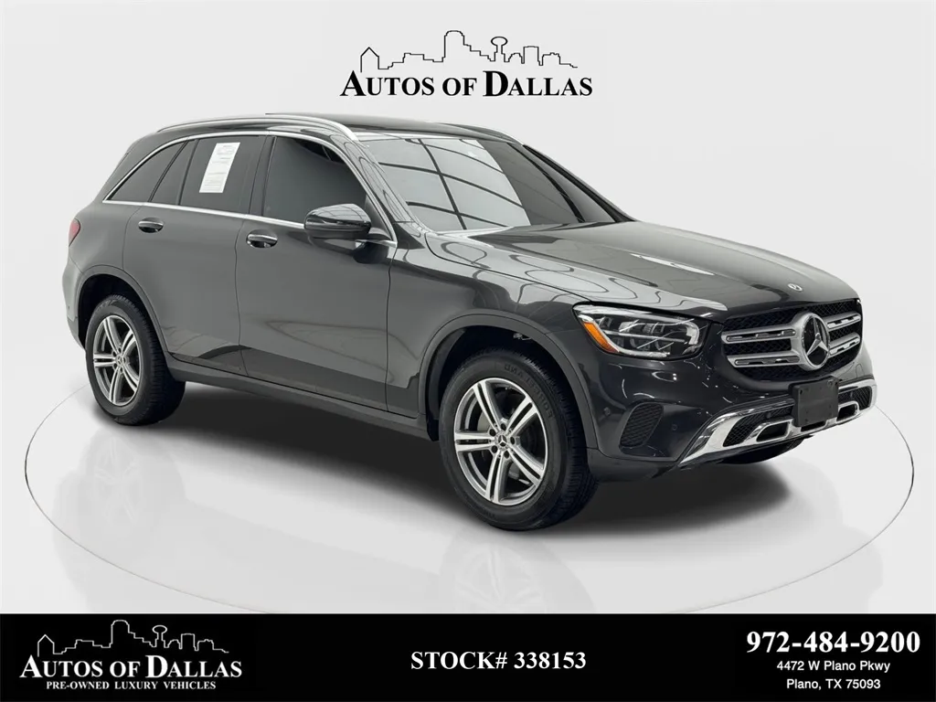 Black 2022 Mercedes-Benz GLC 300 NAV,CAM,PANO,HTD STS,BLIND SPOT for sale in Plano, TX