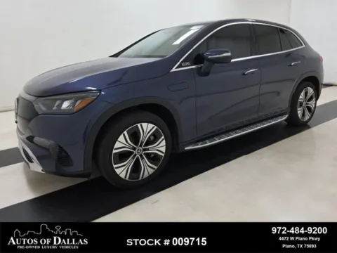 Blue 2023 Mercedes-Benz EQE 350+ SUV NAV,CAM,PANO,HTD STS,BLIND SPOT for sale in Plano, TX