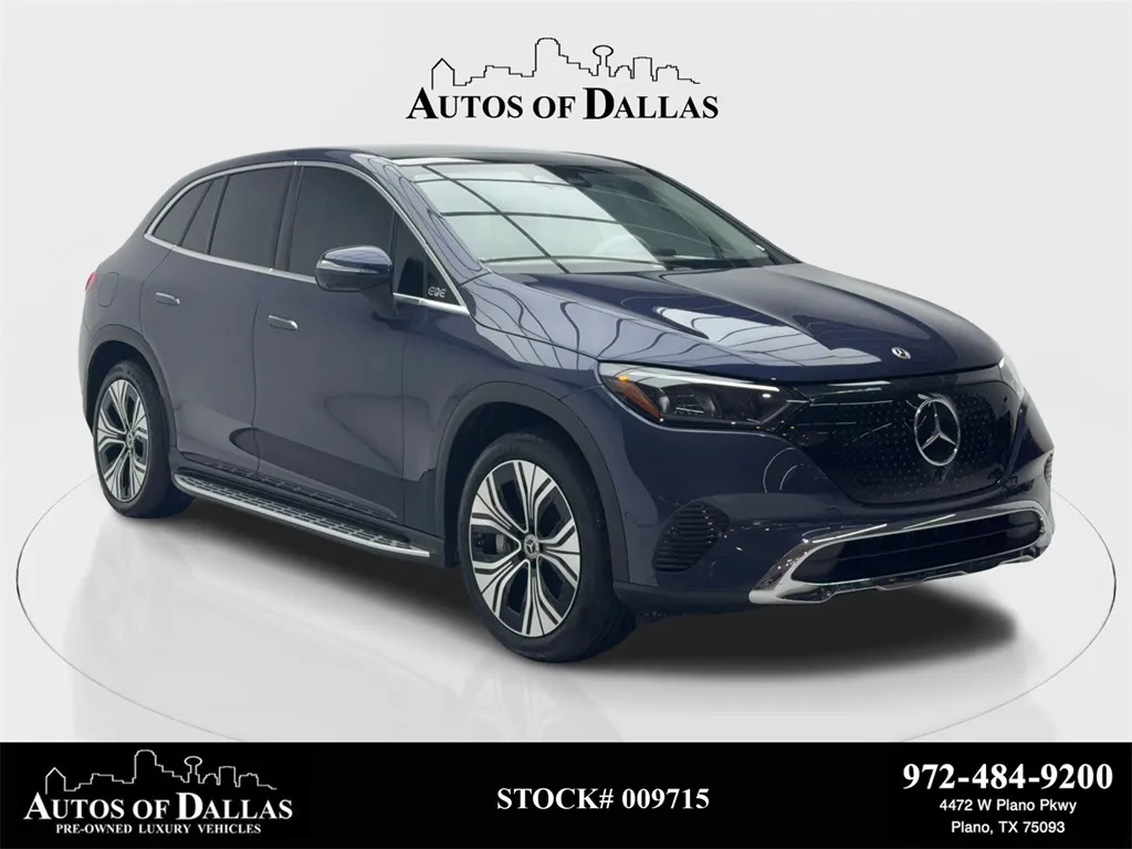 Blue 2023 Mercedes-Benz EQE 350+ SUV NAV,CAM,PANO,HTD STS,BLIND SPOT for sale in Plano, TX