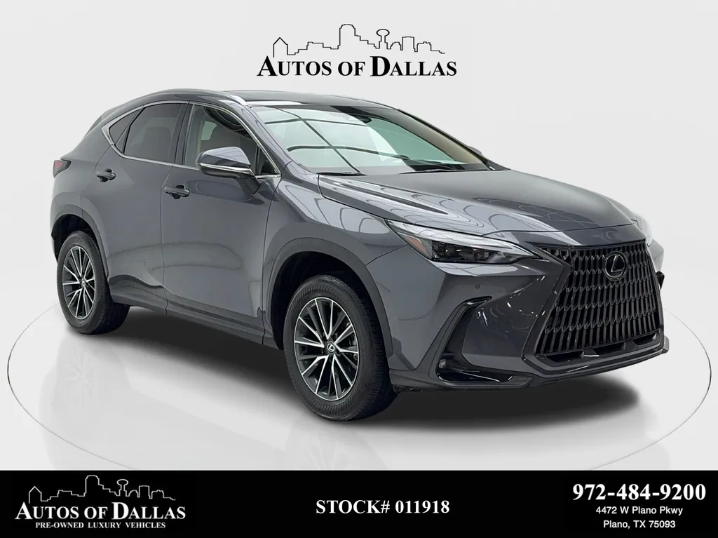 Gray 2024 Lexus NX 250 Premium NAV,CAM,SUNROOF,CLMT STS,BLIND SPOT for sale in Plano, TX