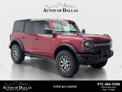 Photos of 2025 Ford Bronco Badlands NAV,CAM,HTD STS,BLIND SPOT,17" WLS for sale in Plano, TX at Autos of Dallas - Plano