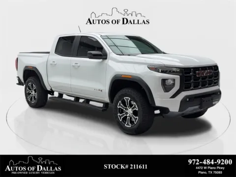 White 2024 GMC Canyon AT4 for sale in Plano, TX