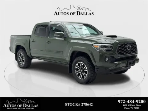 Green 2021 Toyota Tacoma SR5 for sale in Plano, TX
