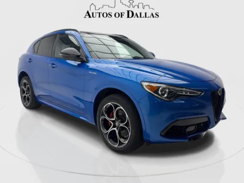Photos of 2023 Alfa Romeo Stelvio Veloce NAV,CAM,PANO,HTD STS,BLIND SPOT,21" WLS for sale in Plano, TX at Autos of Dallas - Plano