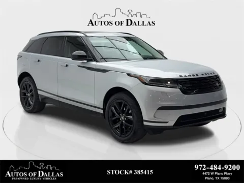 Gray 2024 Land Rover Range Rover Velar S NAV,CAM,PANO,HTD STS,BLIND SPOT,20" WLS for sale in Plano, TX