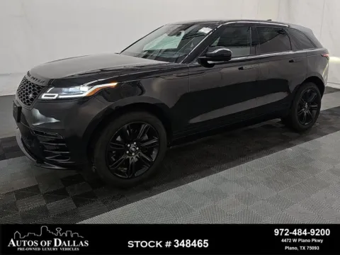 Black 2023 Land Rover Range Rover Velar R-Dynamic S NAV,CAM,PANO,HTD STS,BLIND SPOT for sale in Plano, TX