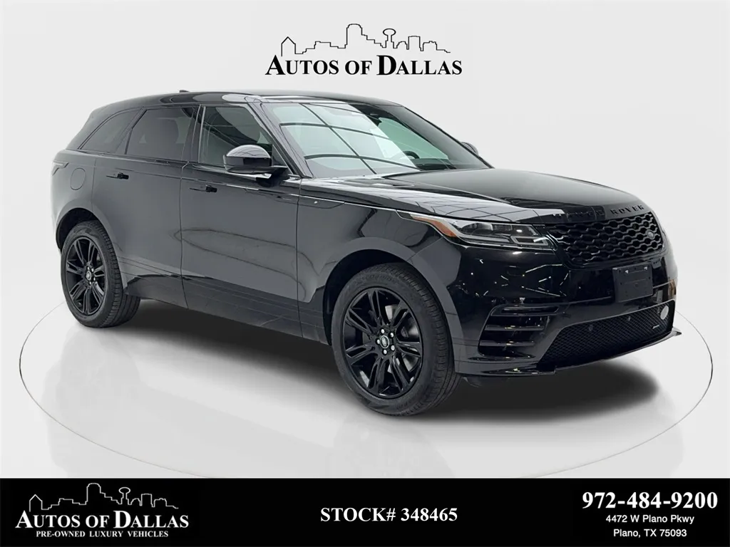 Black 2023 Land Rover Range Rover Velar R-Dynamic S NAV,CAM,PANO,HTD STS,BLIND SPOT for sale in Plano, TX