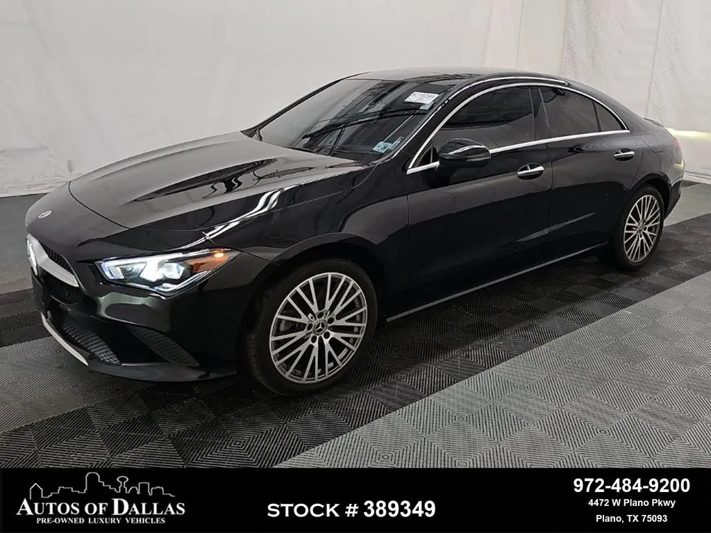 Black 2023 Mercedes-Benz CLA 250 NAV,CAM,PANO,HTD STS,BLIND SPOT for sale in Plano, TX