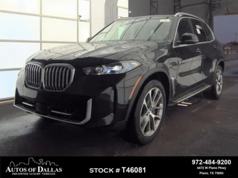 White 2024 BMW X5 sDrive40i X LINE,NAV,CAM,PANO,HTD STS,HEADS UP for sale in Plano, TX