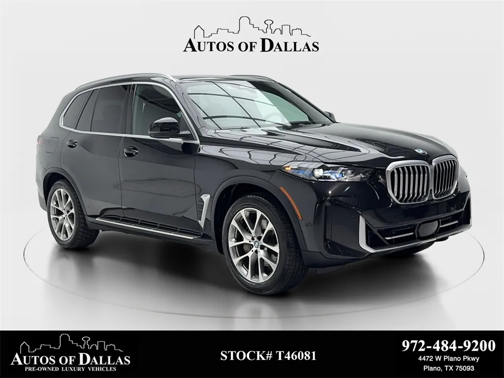 White 2024 BMW X5 sDrive40i X LINE,NAV,CAM,PANO,HTD STS,HEADS UP for sale in Plano, TX