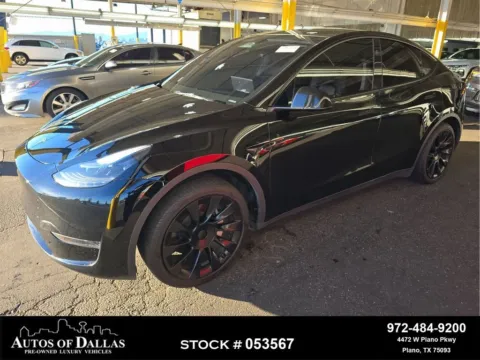 Black 2024 Tesla Model Y Standard Range NAV,CAM,PANO,HTD STS,BLIND SPOT for sale in Plano, TX