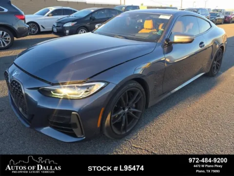 Blue 2023 BMW 4 Series M440i xDrive NAV,CAM,SUNROOF,HEADS UP,19" M WLS for sale in Plano, TX