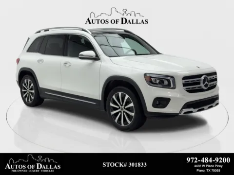 Black 2023 Mercedes-Benz GLB 250 NAV,CAM,PANO,HTD STS,BLIND SPOT,3RD ROW for sale in Plano, TX