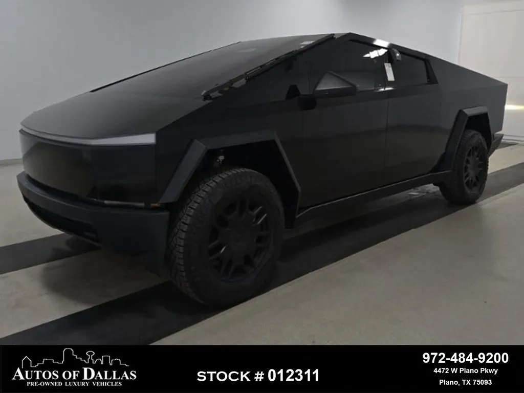 Blue 2024 Tesla Cybertruck NAV,CAM,PANO,CLMT STS,BLIND SPOT,20" WLS for sale in Plano, TX