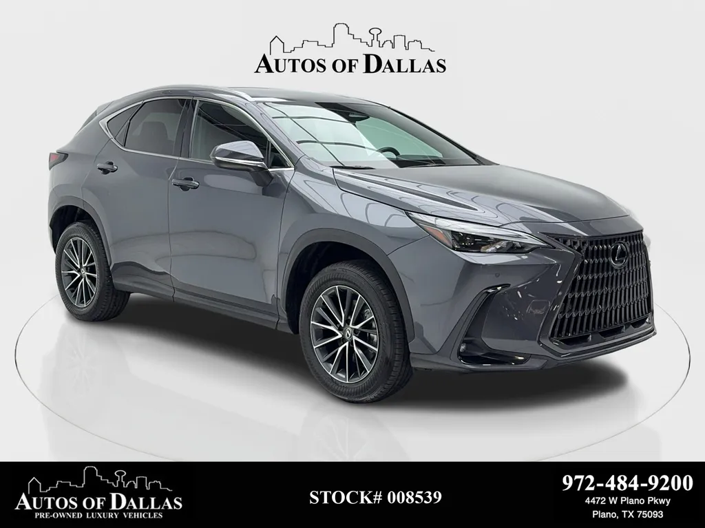 Gray 2024 Lexus NX 250 Premium NAV,CAM,SUNROOF,CLMT STS,BLIND SPOT for sale in Plano, TX