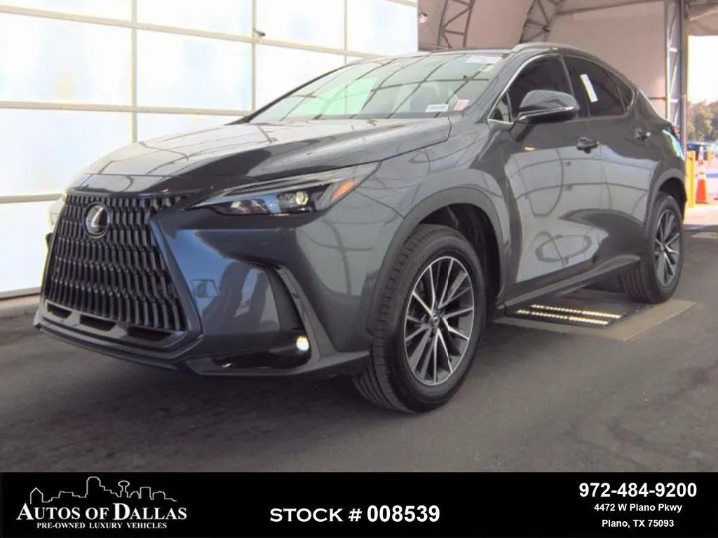 Gray 2024 Lexus NX 250 Premium NAV,CAM,SUNROOF,CLMT STS,BLIND SPOT for sale in Plano, TX