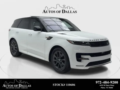 White 2023 Land Rover Range Rover Sport SE Dynamic NAV,CAM,PANO,CLMT STS,HEADS UP for sale in Plano, TX