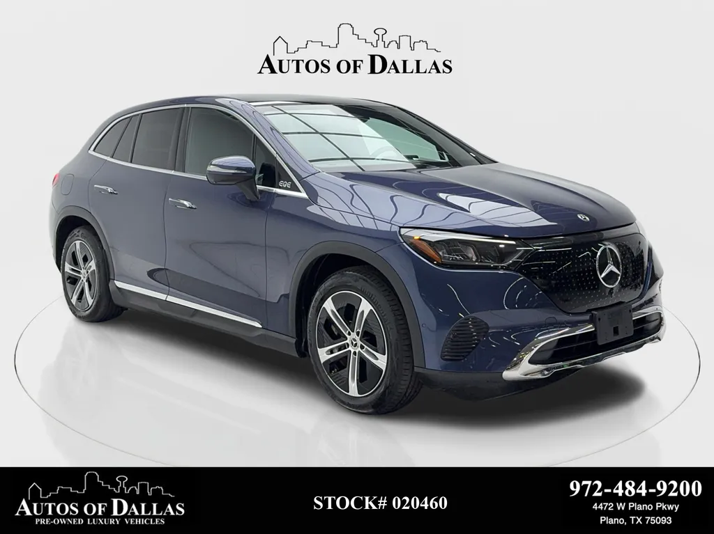 Blue 2023 Mercedes-Benz EQE 350 SUV NAV,CAM,PANO,CLMT STS,BLIND SPOT for sale in Plano, TX