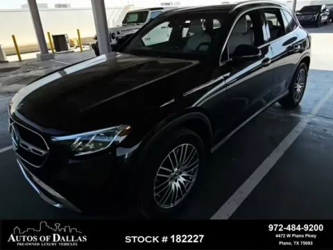 Black 2024 Mercedes-Benz GLC 300 NAV,CAM,PANO,HTD STS,BLIND SPOT,18" WLS for sale in Plano, TX