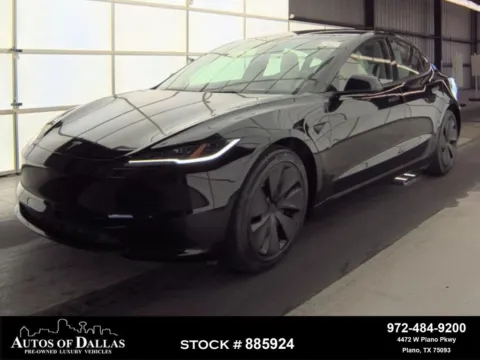 Blue 2025 Tesla Model 3 Long Range NAV,CAM,PANO,HTD STS,BLIND SPOT for sale in Plano, TX
