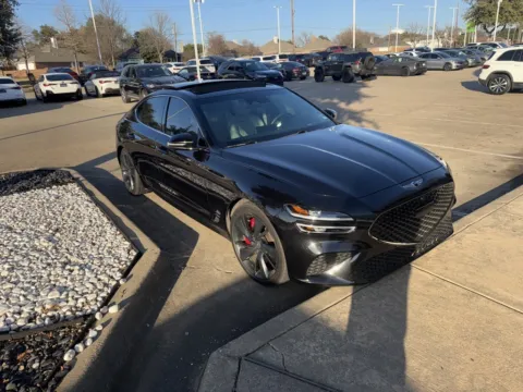 Black 2023 Genesis G70 3.3T for sale in Plano, TX