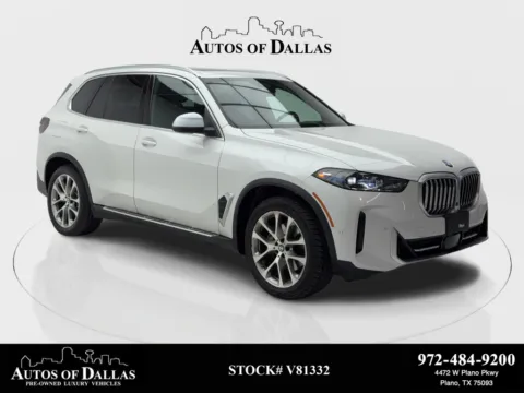 White 2024 BMW X5 sDrive40i X LINE,NAV,CAM,PANO,HTD STS,HEADS UP for sale in Plano, TX