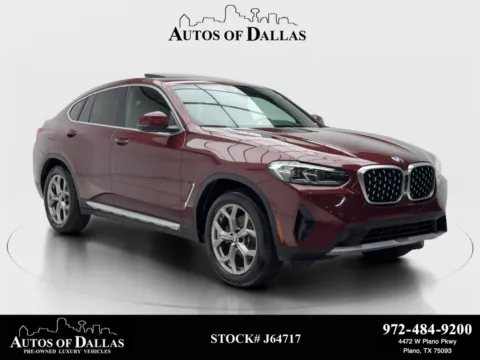 Red 2022 BMW X4 xDrive30i X LINE,NAV,CAM,PANO,HTD STS,BLIND SPOT for sale in Plano, TX