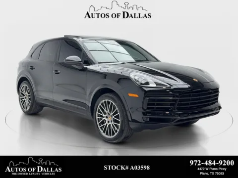 Black 2023 Porsche Cayenne Platinum Edition NAV,CAM,PANO,HTD STS,BLIND SPOT,2 for sale in Plano, TX