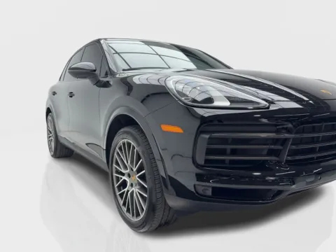 Another view of 2023 Porsche Cayenne Platinum Edition NAV,CAM,PANO,HTD STS,BLIND SPOT,2 for sale in Plano, TX at Autos of Dallas - Plano