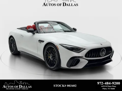 Black 2022 Mercedes-Benz SL-Class SL 63 AMG AMG NIGHT PKG,NAV,CAM,HEADS UP for sale in Plano, TX