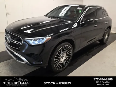 Black 2023 Mercedes-Benz GLC 300 NAV,CAM,PANO,CLMT STS,BLIND SPOT for sale in Plano, TX