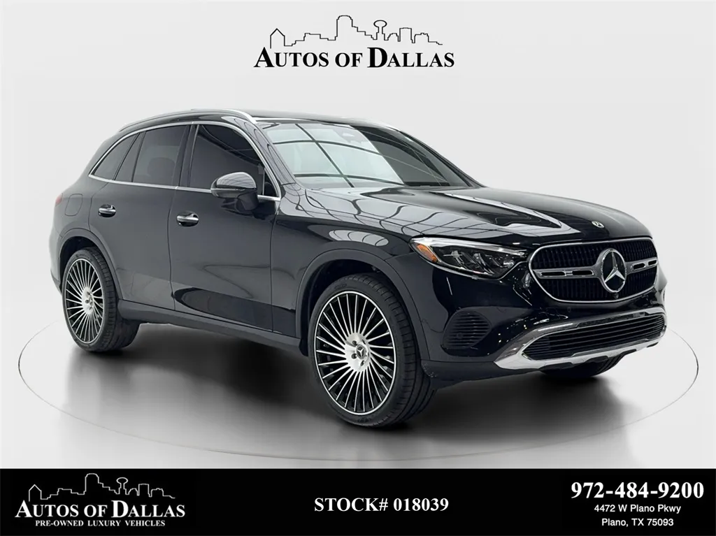 Black 2023 Mercedes-Benz GLC 300 NAV,CAM,PANO,CLMT STS,BLIND SPOT for sale in Plano, TX