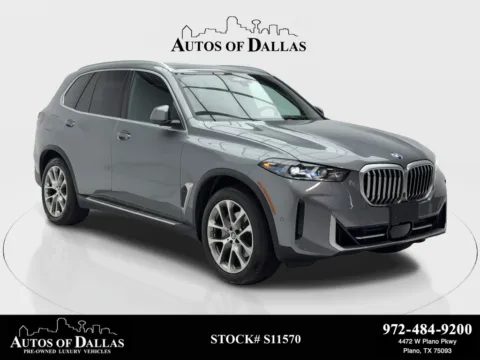White 2024 BMW X5 sDrive40i X LINE,NAV,CAM,PANO,BLIND SPOT,HEADS UP for sale in Plano, TX