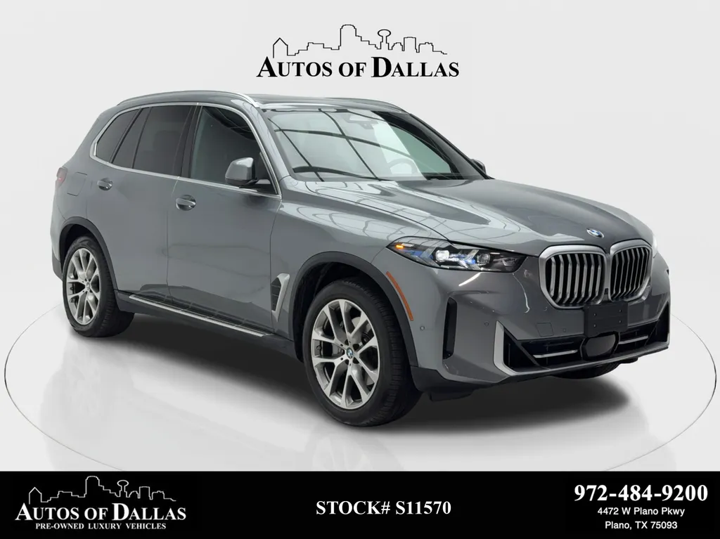 White 2024 BMW X5 sDrive40i X LINE,NAV,CAM,PANO,BLIND SPOT,HEADS UP for sale in Plano, TX