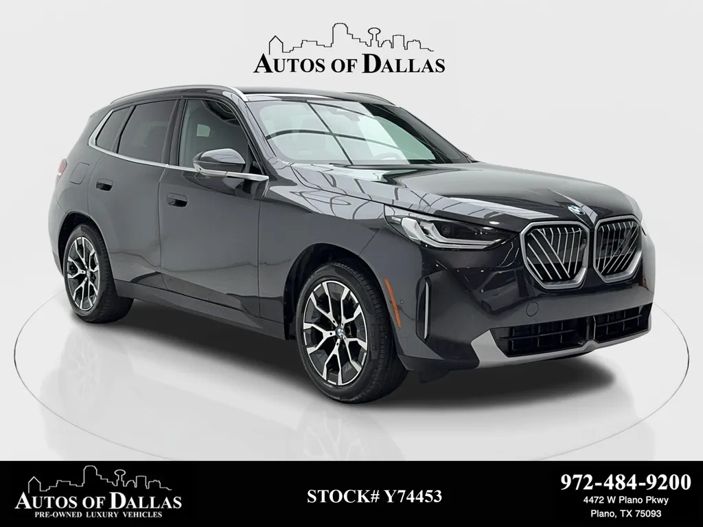 White 2025 BMW X3 30 xDrive X LINE,NAV,CAM,PANO,BLIND SPOT,HEADS UP for sale in Plano, TX