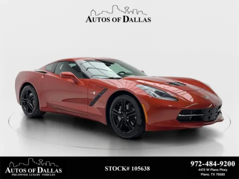 Orange 2016 Chevrolet Corvette Stingray for sale in Plano, TX
