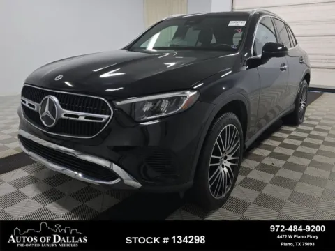 Black 2024 Mercedes-Benz GLC 300 NAV,CAM,PANO,HTD STS,BLIND SPOT,20" WLS for sale in Plano, TX