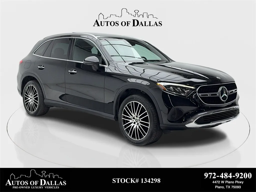 Black 2024 Mercedes-Benz GLC 300 NAV,CAM,PANO,HTD STS,BLIND SPOT,20" WLS for sale in Plano, TX