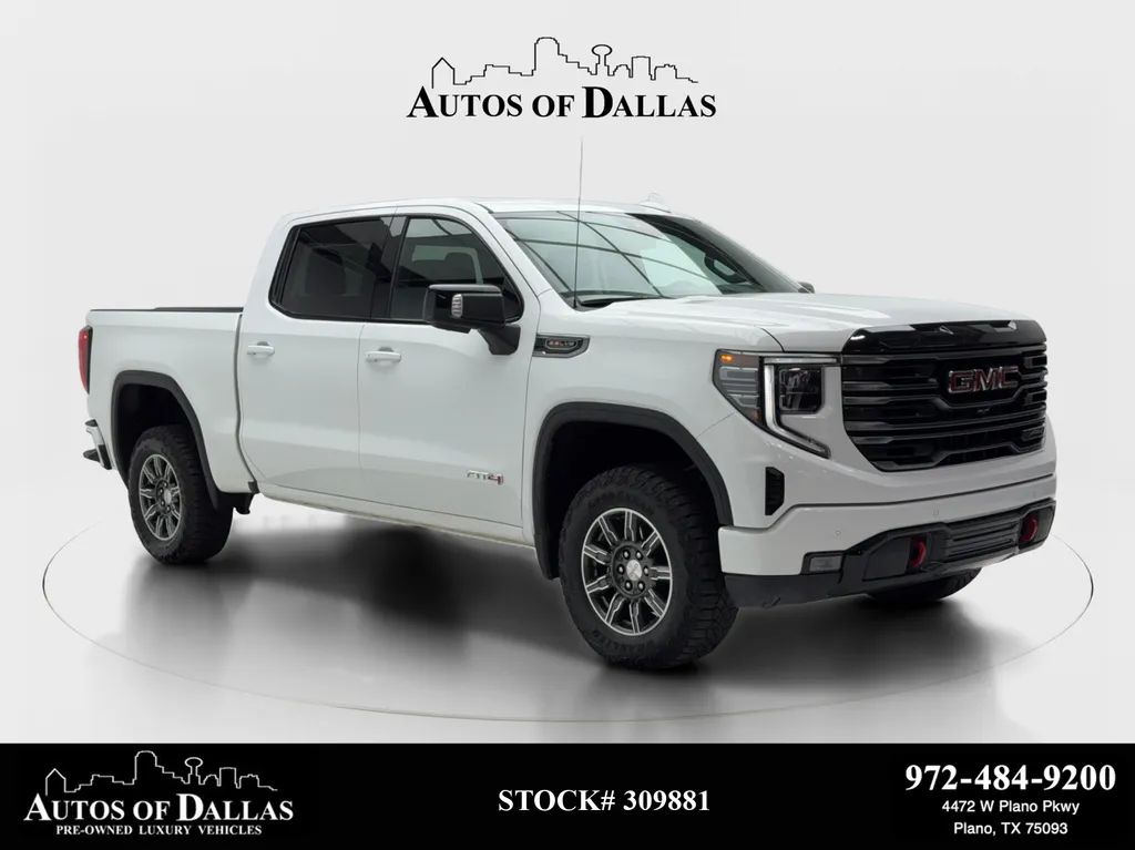 2025 GMC Sierra 1500 AT4 NAV,CAM,CLMT STS,BLIND SPOT,18" WLS for sale in Plano, TX