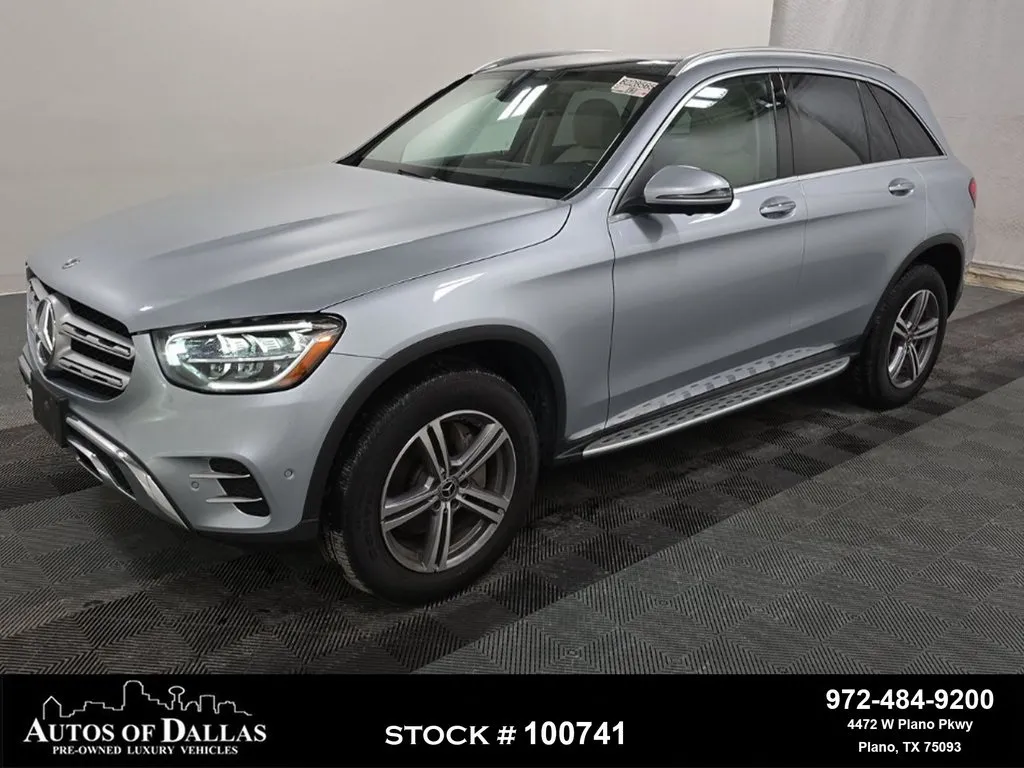 Black 2022 Mercedes-Benz GLC 300 NAV,CAM,PANO,HTD STS,BLIND SPOT for sale in Plano, TX