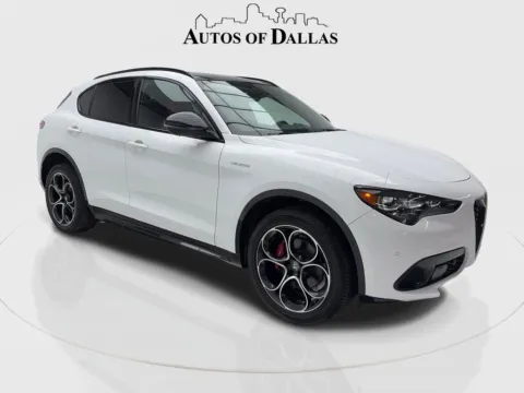 Photos of 2024 Alfa Romeo Stelvio Veloce NAV,CAM,PANO,HTD STS,BLIND SPOT for sale in Plano, TX at Autos of Dallas - Plano