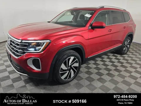 Photos of 2024 Volkswagen Atlas 2.0T SEL NAV,CAM,PANO,HTD STS,BLIND SPOT,3RD ROW for sale in Plano, TX at Autos of Dallas - Plano