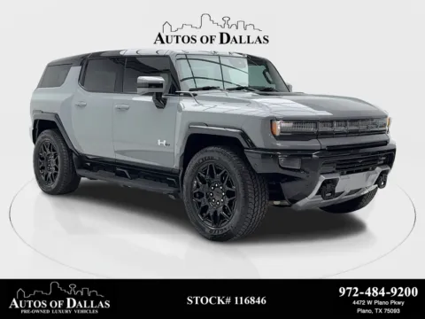 Gray 2025 GMC Hummer EV SUV 2X NAV,CAM,CLMT STS,BLIND SPOT,22" WHLS for sale in Plano, TX