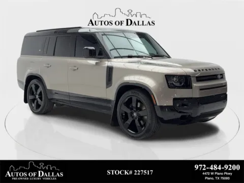 Brown 2023 Land Rover Defender 130 X-Dynamic SE NAV,CAM,PANO,22" WLS,3RD ROW for sale in Plano, TX