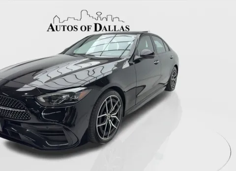 Another view of 2023 Mercedes-Benz C-Class C 300 AMG NIGHT PKG,NAV,CAM,PANO,CLMT STS,19" WLS for sale in Plano, TX at Autos of Dallas - Plano